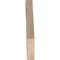Ekena Millwork 3 1/2"W x 30"D x 30"H Olympic Smooth Knee Brace, Douglas Fir BRC04X30X30OLY00SDF - alternate 3